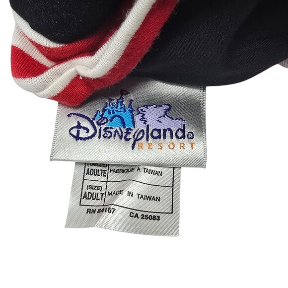 Pirates Of The Caribbean Adult Pirate Hat With Red Striped Bandana - Picture 5 of 5